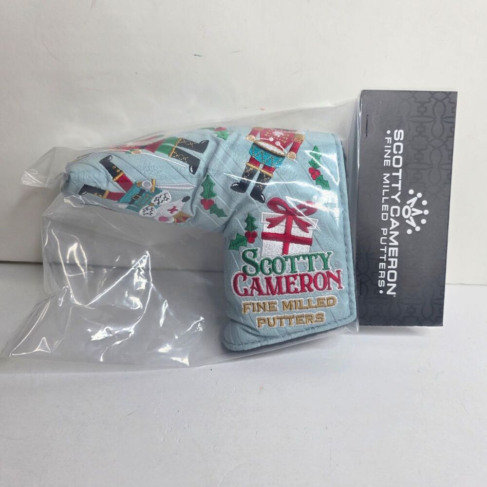 Scotty Cameron Nutcracker Headcover Happy Holly Days Christmas Holiday Golf NEW